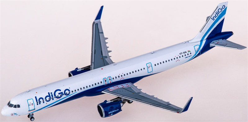 NG Models IndiGo Airbus A321neo VT-IUA 1:400 Diecast Model view 2