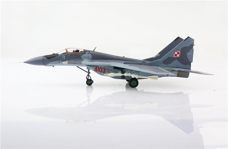 HOBBY MASTER MiG-29G (9-12A) 4103 41st TFS Baltic Air Policing Polish Air Force 2012 1/72 Aircraft Pre-built Model