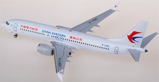 NG Models China Eastern Boeing 737 MAX 8 B-1380 1:200 Diecast Model view 1