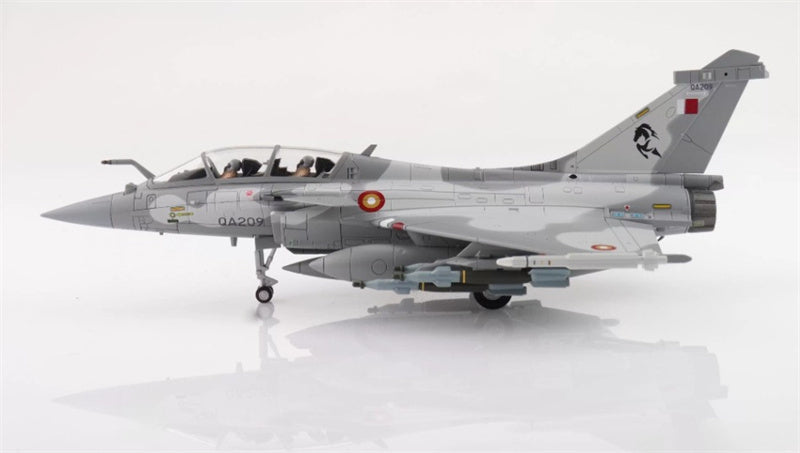 HOBBY MASTER Rafale DQ QA209 Qatar Emiri Air Force 2021 1:72 Airplane Pre-built Model