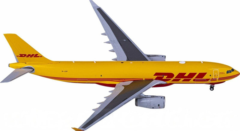 JC Wings Air Hong Kong DHL Airbus A330-200F B-LDP 1:400 Diecast Model view 1