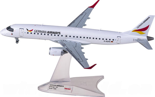 Herpa German Airways Embraer ERJ-190 D-AZFA 1:200 ABS Model view 1