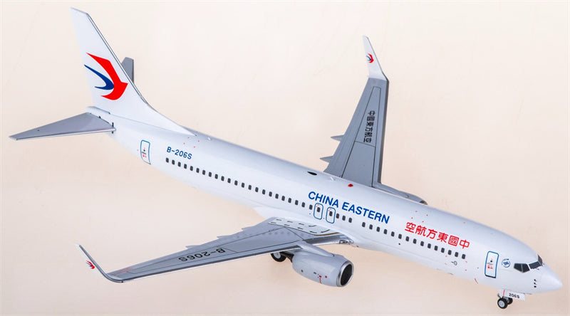 NG Models 1:200 China Eastern Boeing 737-800 B-206S Diecast Model view 2