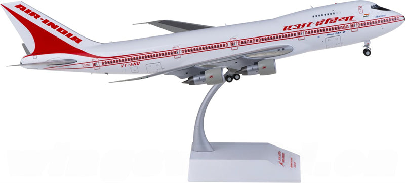 JC Wings Air India Boeing 747-200 VT-ENQ 1:200 Diecast Model view 1