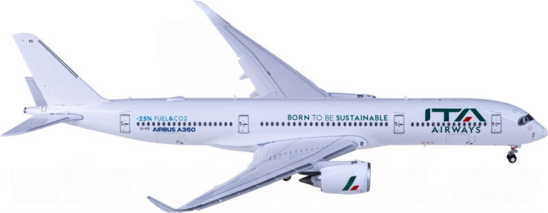 JC Wings ITA Airways Airbus A350-900XWB EI-IFD Flaps Down 1:400 Diecast Model view 3