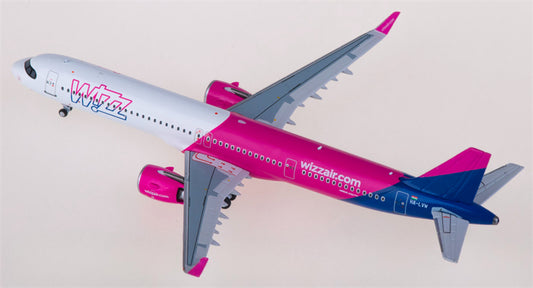 NGモデルズ ウィズエア エアバスA321neoHA-LVW 1:400スケール 飛行機 組み立て済み旅客機モデル ディスプレイ