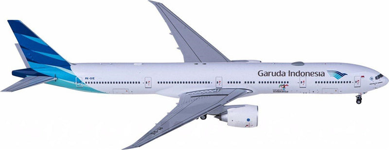 NG Models Garuda Indonesia Boeing 777-300ER PK-GIE 1:400 Diecast Model view 3