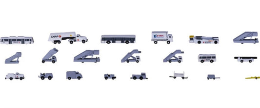 AeroClassics 1:400 AIR CHINA Ground vehicle kit 21PCS Model