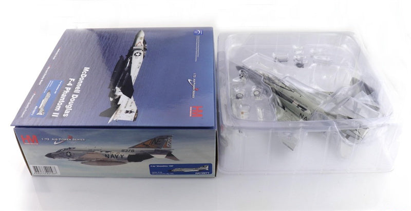 HOBBY MASTER McDonnell Douglas F4J Phantom II Showtime 106 155769 VF-96 USS Constellation May 1972 1:72 Aircraft Pre-built Model