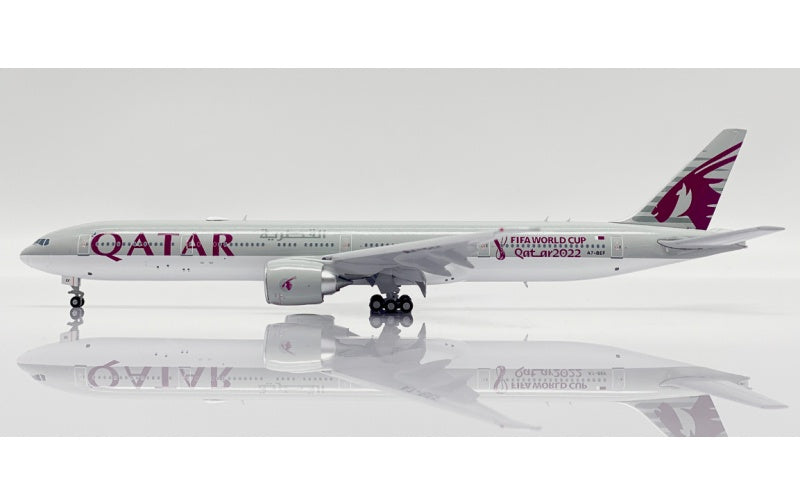 JC Wings 1:400 Qatar Airways B777-300ER A7-BEF Flaps down DIECAST Model