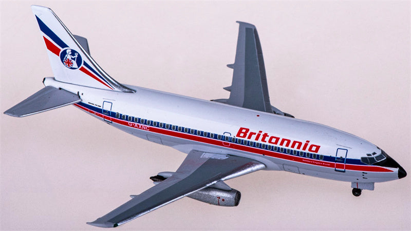 AeroClassics Britannia Boeing 737-200 G-AXNC 1:400 Diecast Model view 1