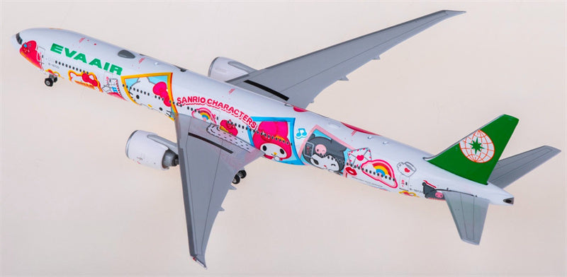 Phoenix EVA Air Boeing 777-300ER B-16722 1:400 Aircraft Pre-built  Airliner Model Display