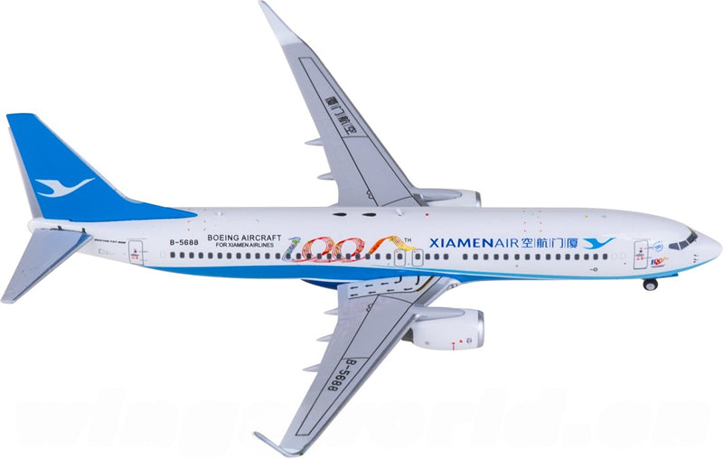 C XiamenAir Boeing 737-800 B-5688 1:400 Diecast Model view 2