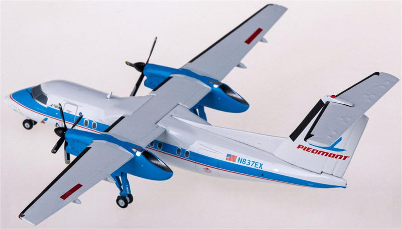 Geminijets American Eagle Airlines for Bombardier for Dash 8 Q100 N837EX 1:200 Airplan Pre-built  Airliner Model Display