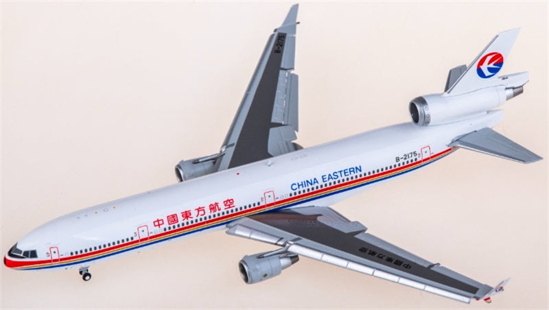Hxmodels China Eastern Airlines for McDonnell Douglas MD-11F B-2175 Flaps down 1:400 Aircraft Pre-built  Airliner Model Display