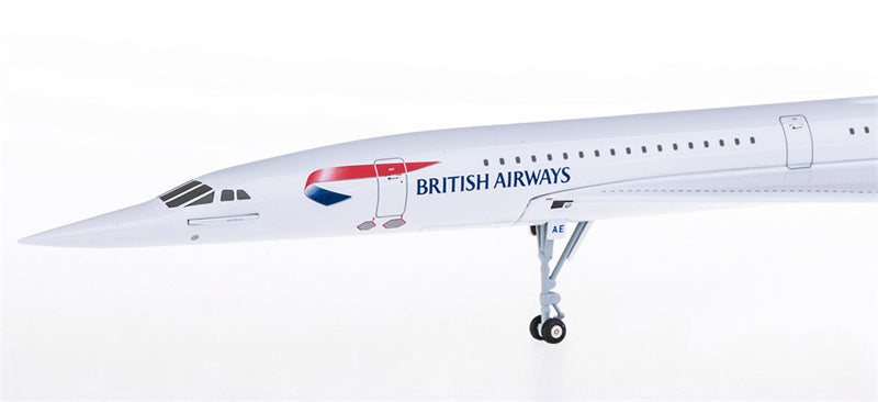 Hogan British Airways Concorde G-BOAE 1:200 Diecast Model view 4