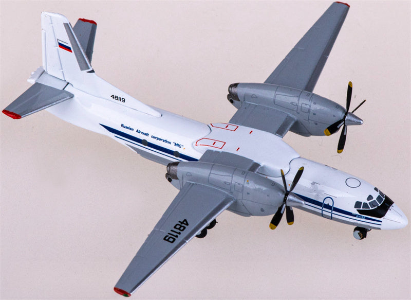 JC Wings Russian Aircraft Corporation Antonov AN-32 48119 1:400 Diecast Model view 1