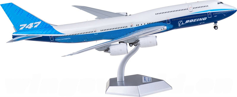 SQ Wings Boeing 747-8 Original 1:200 Diecast Model view 4