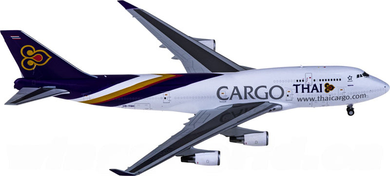 JC Wings Thai Airways Cargo Boeing 747-400BCF HS-TGH 1:400 Diecast Model view 2