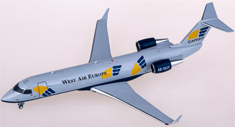 NG Models West Air Europe for Bombardier CRJ200PF SE-DUY Cargo 1:200 Aircraft Pre-built Model