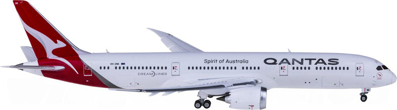 Geminijets Qantas Boeing 787-9 VH-ZNK Flaps Down 1:400 Diecast Model view 3