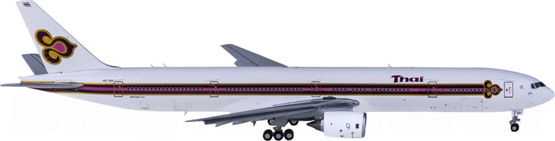 JC Wings Thai Airways Boeing 777-300 HS-TKE Flaps Down 1:400 Diecast Model view 2