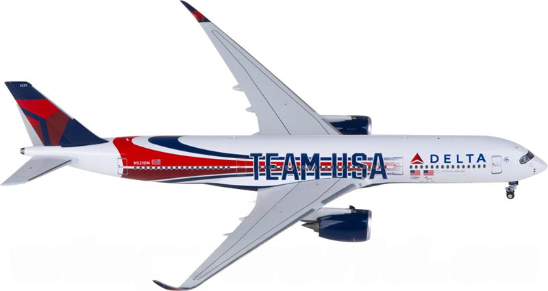 NG Models Delta Air Lines Airbus A350-900 N521DN 1:400 Aircraft Pre-built  Airliner Model Display