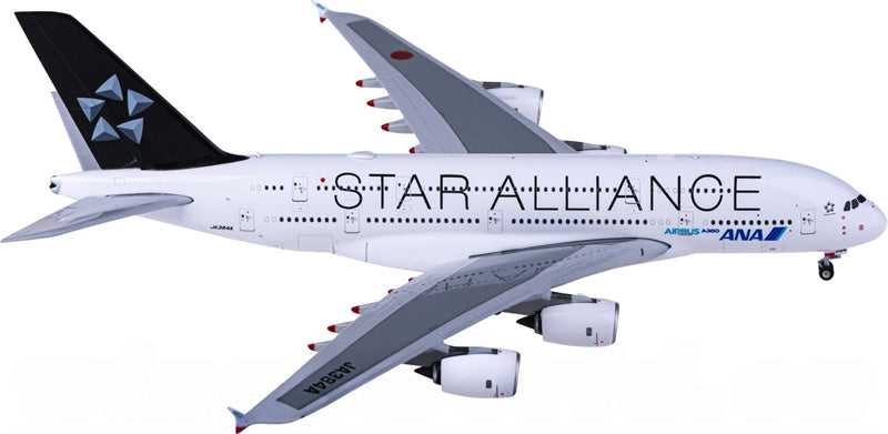 Phoenix ANA Airbus A380 JA384A Star Alliance 1:400 Diecast Model view 3