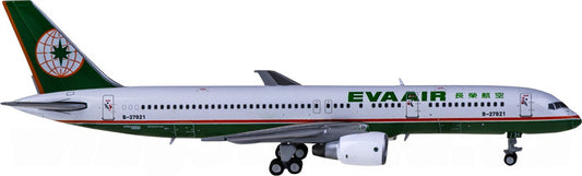 JC Wings EVA Air for Boeing 757-200 B-27021 1:400 Airplane Pre-built  Airliner Model Display