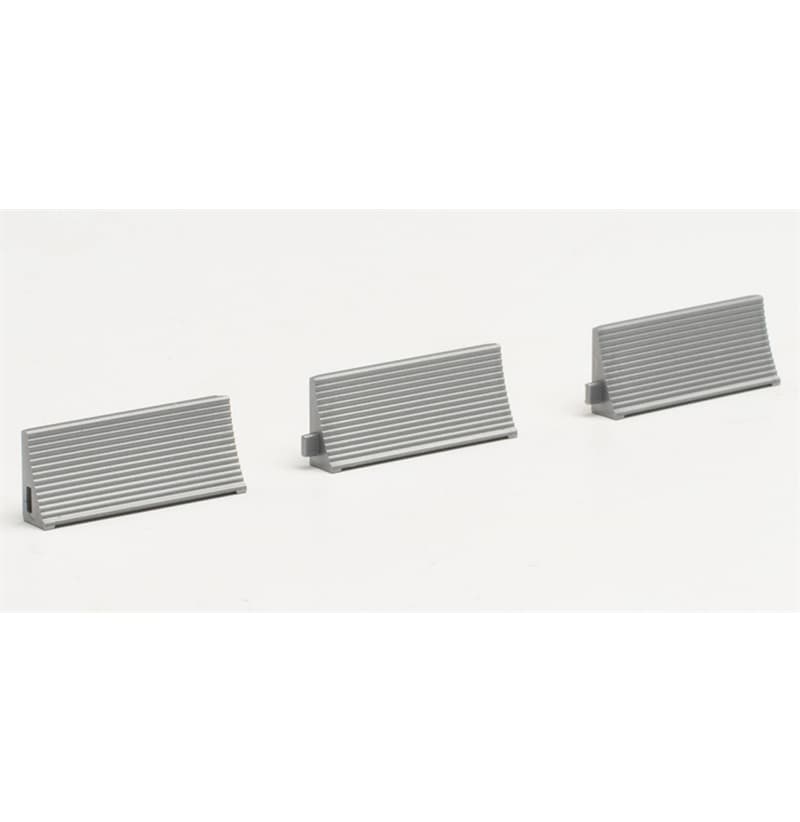 Herpa Airport Accessories Jet blast deflectors 20 pieces 1:500 Accessories Pre-built  Airliner Model Display