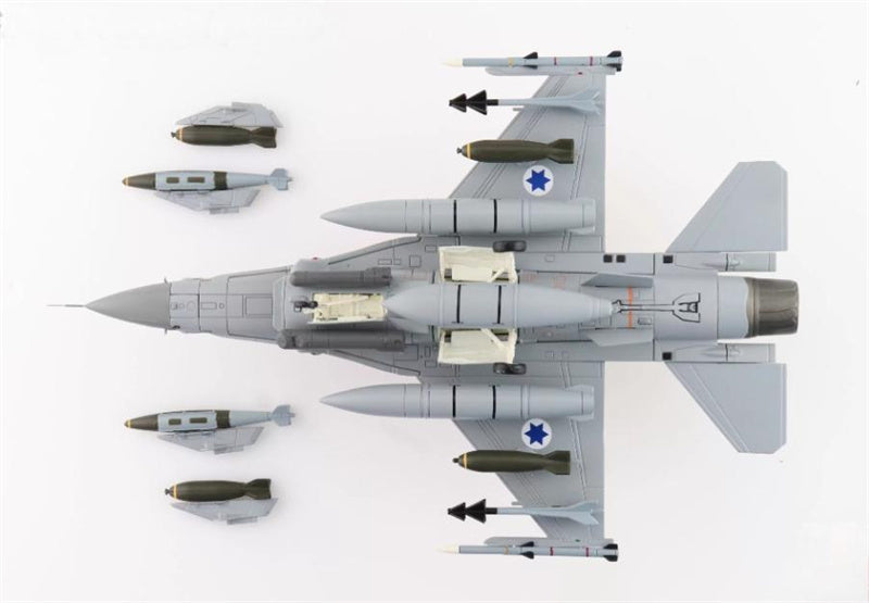 HOBBY MASTER F-16I Sufa 455 119 Squadron The Bat IAF (with 4 x MK.117) 1:72 Airplane Pre-built Model