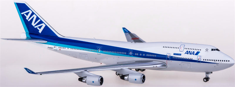 Phoenix ANA Boeing 747-400 JA8097 Happy Flight 1:400 Diecast Model view 4