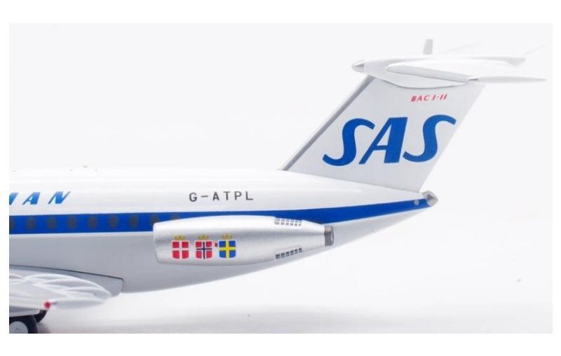 Inflight 1:200 Scandinavian Airlines BAC 111 G-ATPL  DIECAST Model