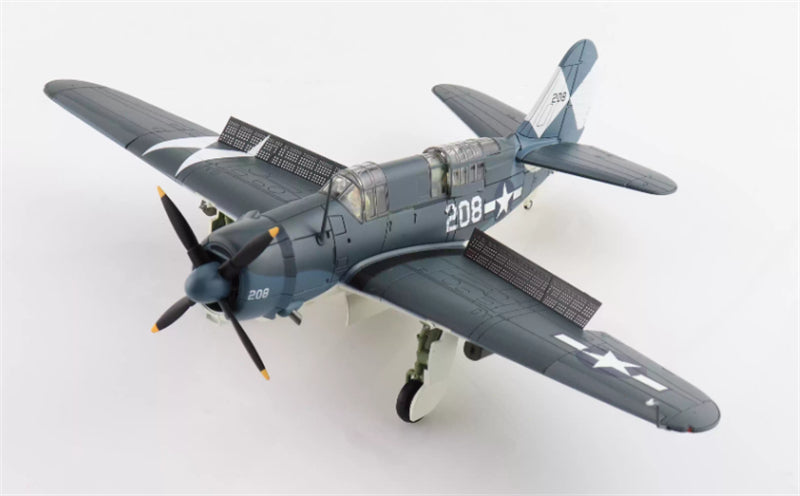 HOBBY MASTER USS Essex SB2C-4 VB-83 1:72 Model 1945 Limited Edition Helldiver White 208