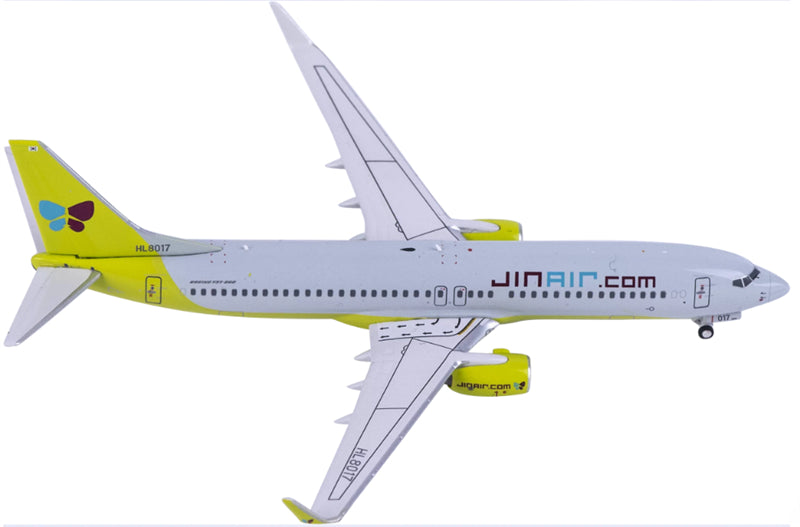AeroPolaris 1:400 Jin Air B737-800 HL8017 DIECAST Model