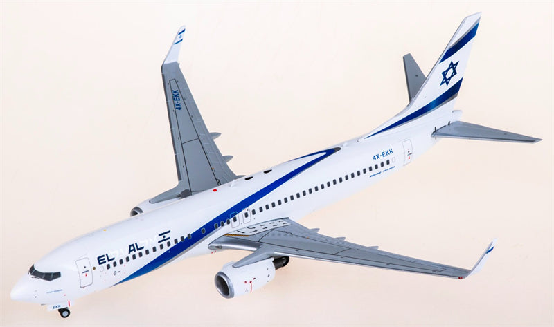 Geminijets 1:200 El Al Boeing 737-800 4X-EKK Model