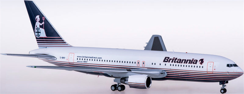 JC Wings Britannia Boeing 767-200ER G-BRIF 1:200 Diecast Model view 3