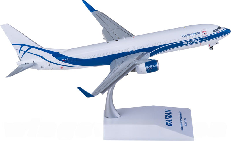 JC Wings ATRAN Boeing 737-800BCF VQ-BFR Flaps Down 1:200 Diecast Model view 2