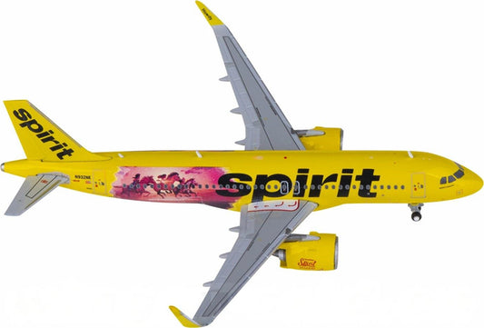 JC Wings Spirit Airlines Airbus A320neo N932NK 1:400 Diecast Model view 1