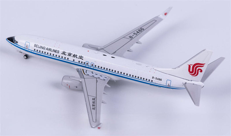 AeroPolaris Beijing Airline Boeing 737-800 B-5486 1:400 Diecast Model view 3