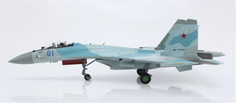 HOBBY MASTER Sukhoi Su-35S Flanker-E Russian Air Force 116th CATC Aggressors Blue 01 Privolzhsky AB Russia September 2022 Clean Configuration 1/72 Aircraft Pre-built Model