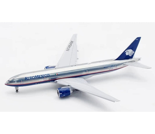 JC Wings 1:400 Aeromexico 777-200ER N745AM Flaps down DIECAST Model
