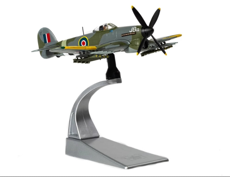 CORGI Hawker Typhoon IB 'JB II' – RAF No.198 Sqn - Wg Cdr John R Baldwin 1:72 Airplane Pre-built Model