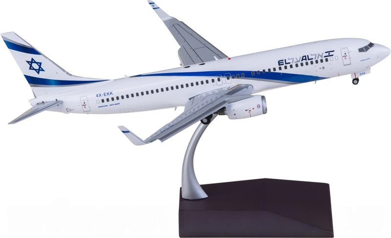 Geminijets 1:200 El Al Boeing 737-800 4X-EKK Flaps down Model