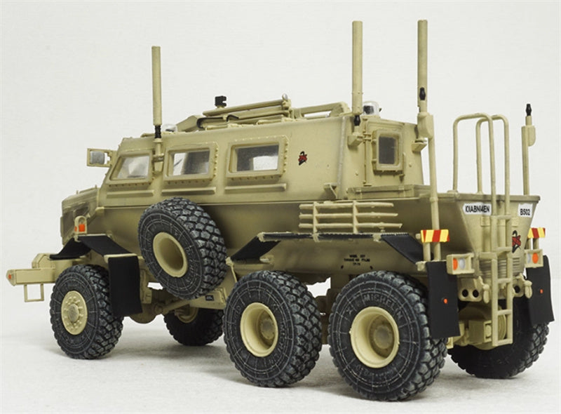T-MODEL Buffalo Lightning Protection Vehicle US 101st Airborne Division Iraq 2006 desert color 1:72 Tank Pre-built Model