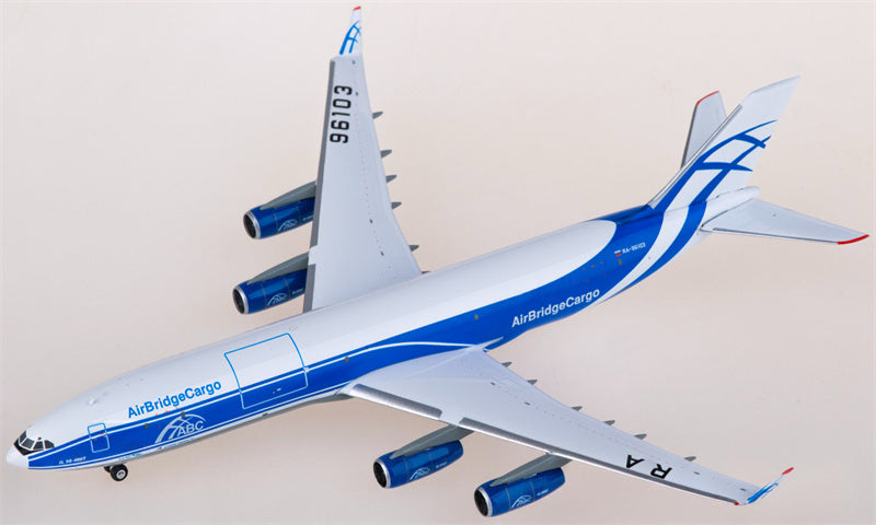 Phoenix AirBridgeCargo Ilyushin Il-96-400 RA-96103 1:400 Diecast Model view 1