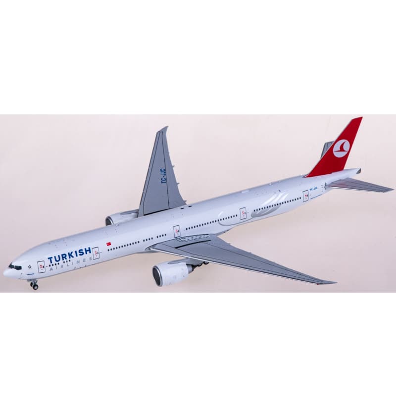 NG Models Turkish Airlines Boeing 777-300ER TC-JJC 1:400 Aircraft Pre-built  Airliner Model Display