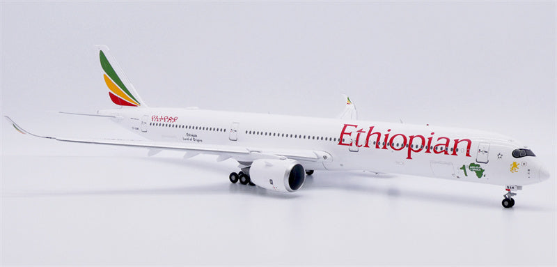 JC Wings Ethiopian Airlines Airbus A350-1000 ET-BAW Flaps Down 1:200 Aircraft Model