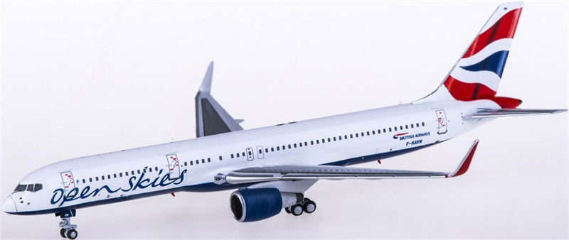 NG Models British Airways Boeing 757-200 F-HAVN 1:400 Airplan Diecast Model view 2