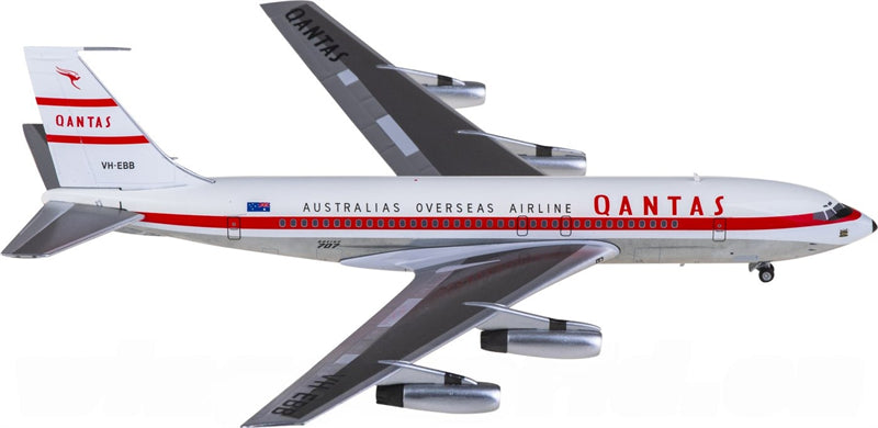 AeroClassics 1:200 Qantas Boeing 707-100 VH-EBB Model